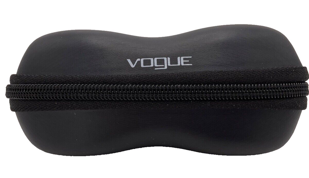 Vogue Eyeglass/Sunglass Case Travel Storage Black- Pre-owned